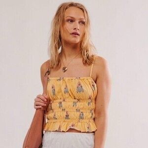 We The Free Dolce Vita Smocked Tank